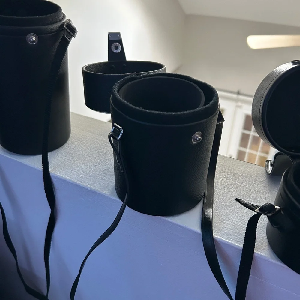 Old Camera and Lenses Lot with Cases and Carrying Case